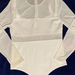 Kendall + Kylie Bralette Mesh Bodysuit, NWT